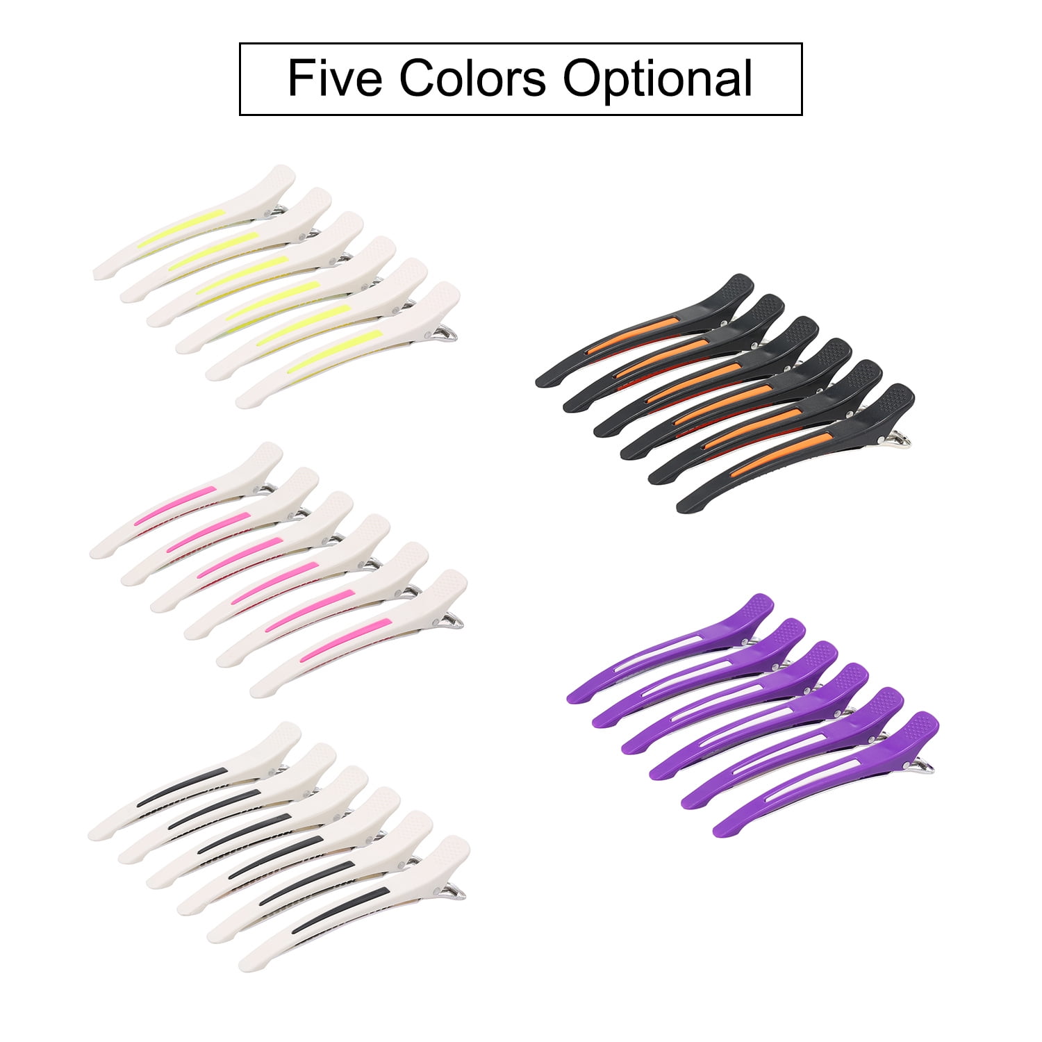 6pcs Pro Barrette Hairpin Clip Salon Hair Style Hairdressing Accessory 6pcs Pro Barrette Hairpin Clip Salon Hair Style Hairdressing Accessory